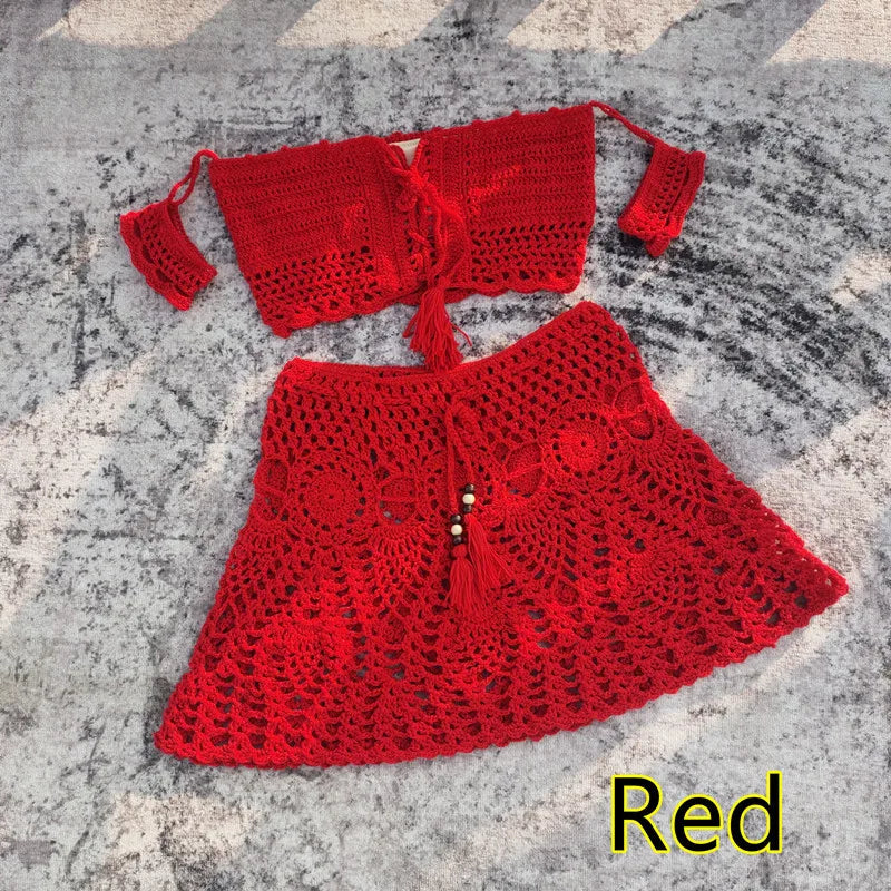 women's vacation solid color cover ups