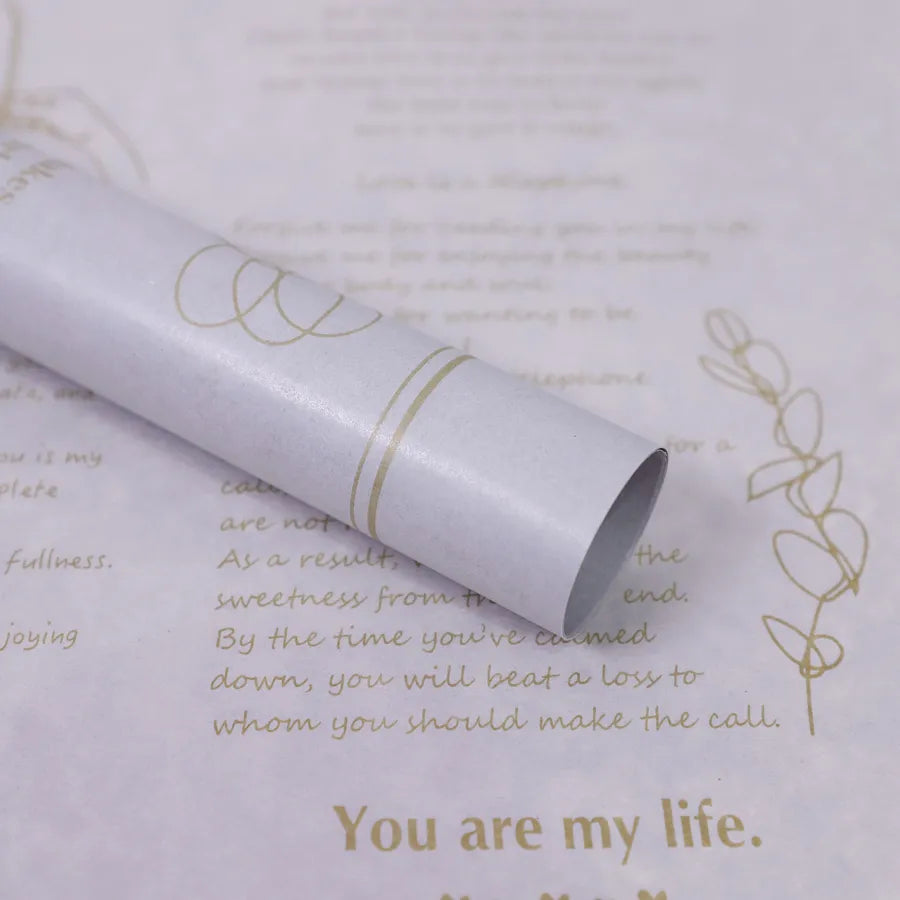 Elegant Romantic Letter Sydney Paper Daily Date Korean Floral Wrapping Paper Party Supplies Gift Wrapping Supplies 1 Pack of 20 Sheets