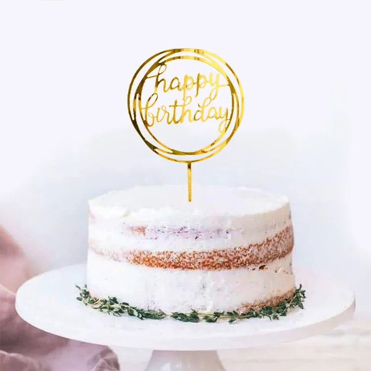 letter arylic party cake decorating supplies