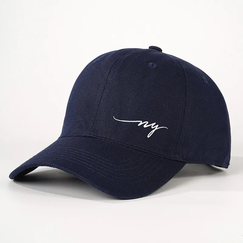 Unisex Casual Classic Style Solid Color Curved Eaves Baseball Cap