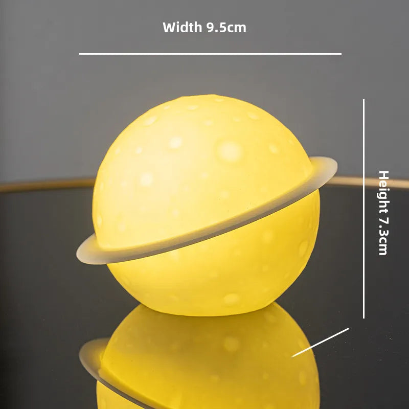 Creative moon lamp children's gift headlamp bedroom bedside lamp decorative table lamp moon lamp astronaut night lamp