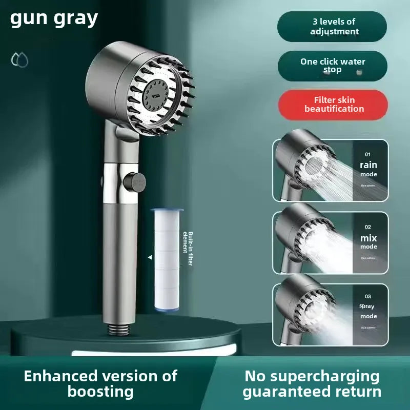Wearing spray pressurized shower nozzle shower head suit wholesale household handheld shower head bathroom bracket wholesale