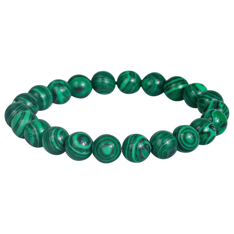 Vintage Style Classic Style Geometric natural stone Turquoise Beaded Chain Bracelets In Bulk