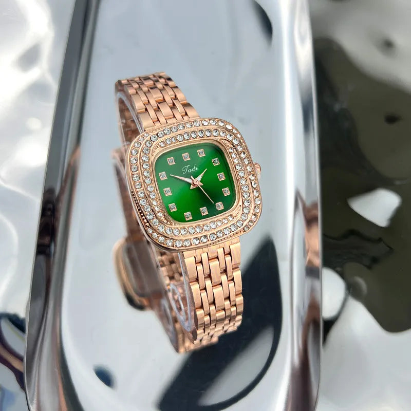 Simple Style Geometric Butterfly Double Snap Quartz Women's Watches