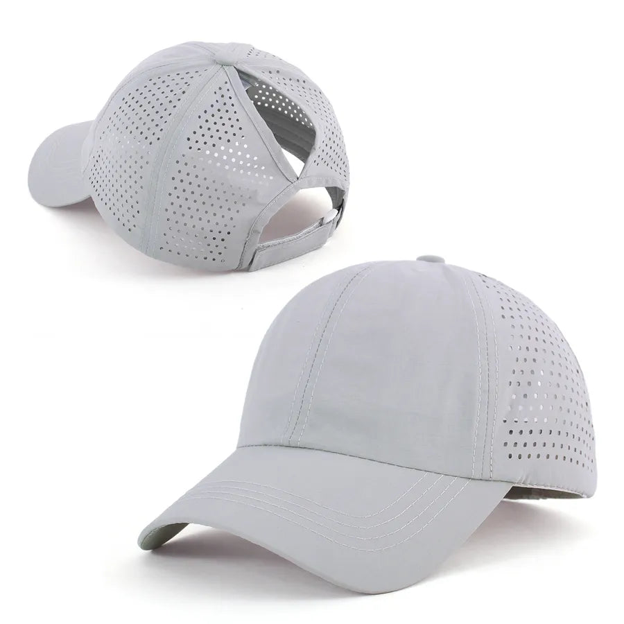 Unisex Retro Sport Style Commute Solid Color Curved Eaves Baseball Cap