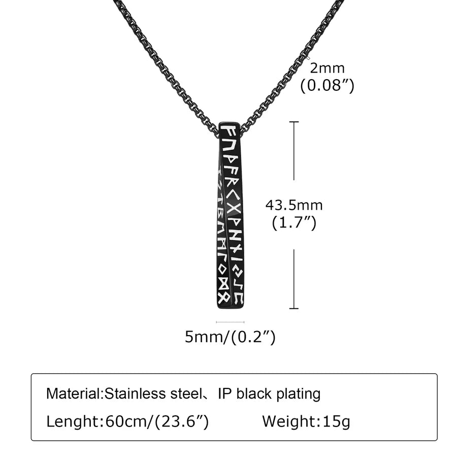 Wholesale Jewelry Retro Punk Geometric 304 Stainless Steel Twist Pendant Necklace
