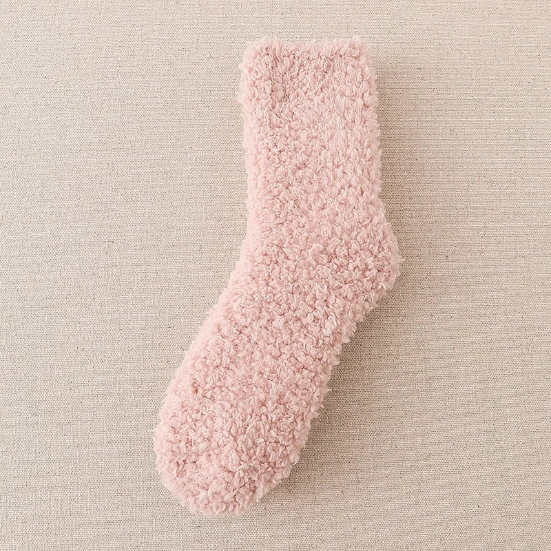 Elegant Lady Women's Solid Color Polyester Ankle Socks A Pair
