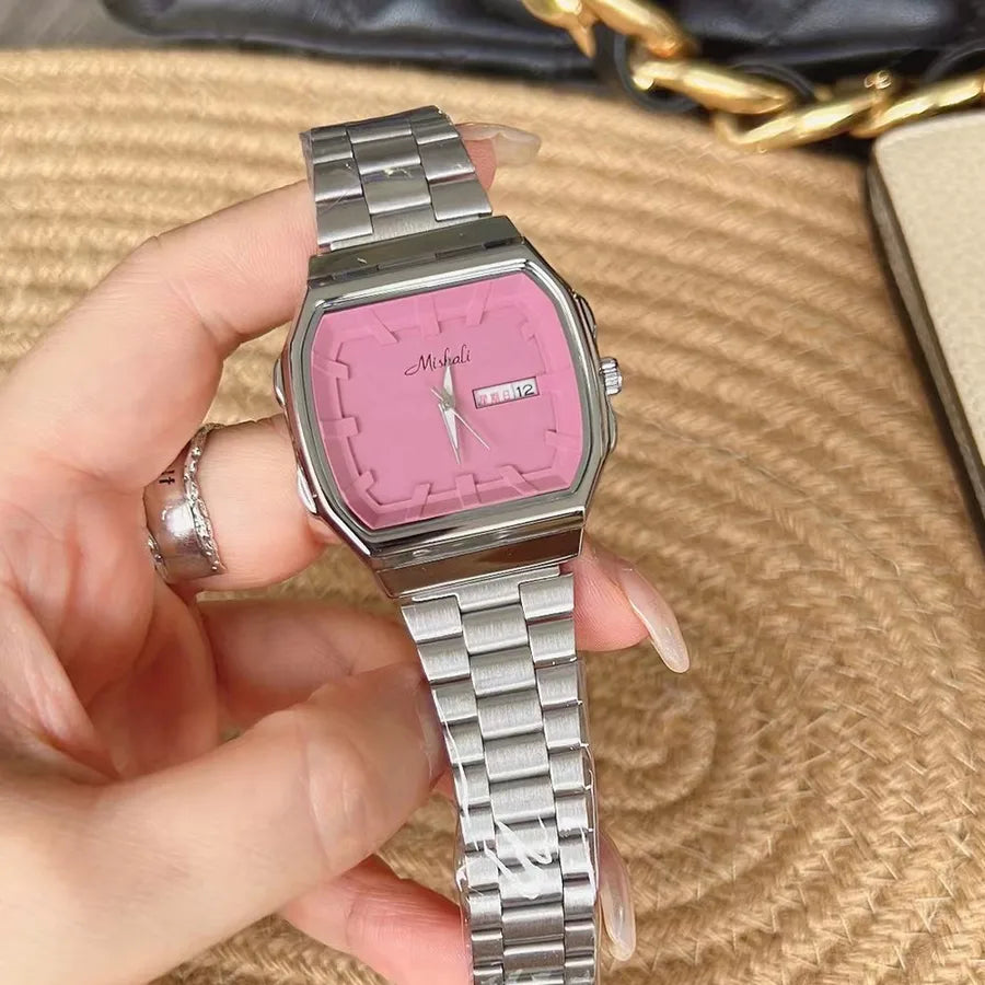 Casual Solid Color Quartz Watch Women's Watches