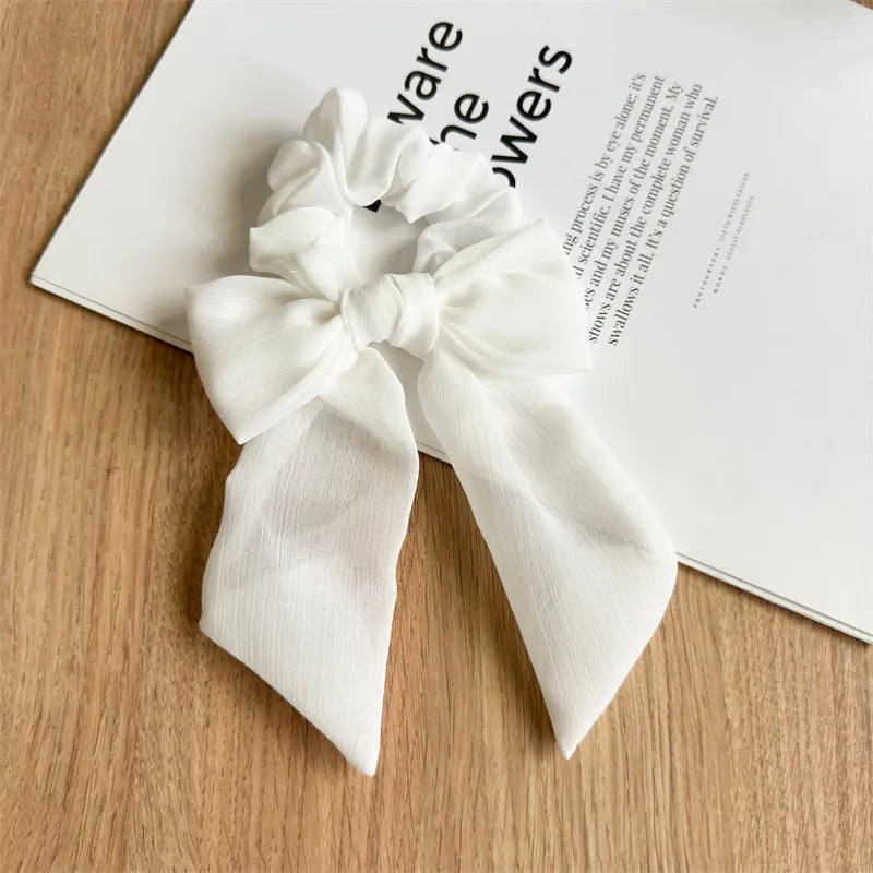 Elegant Sweet Simple Style Women's Flower Cloth Hair Tie