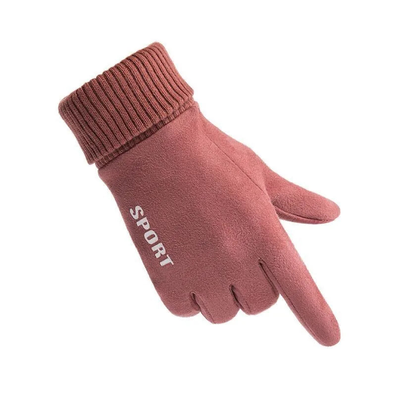 New unisex warm gloves autumn and winter touch screen riding driving outdoor full finger gloves manufacturers wholesale