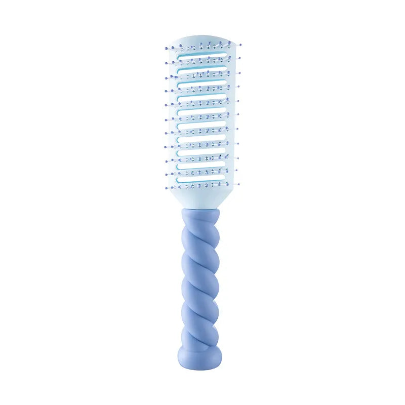 Simple Style Solid Color PP Nylon Hair Comb