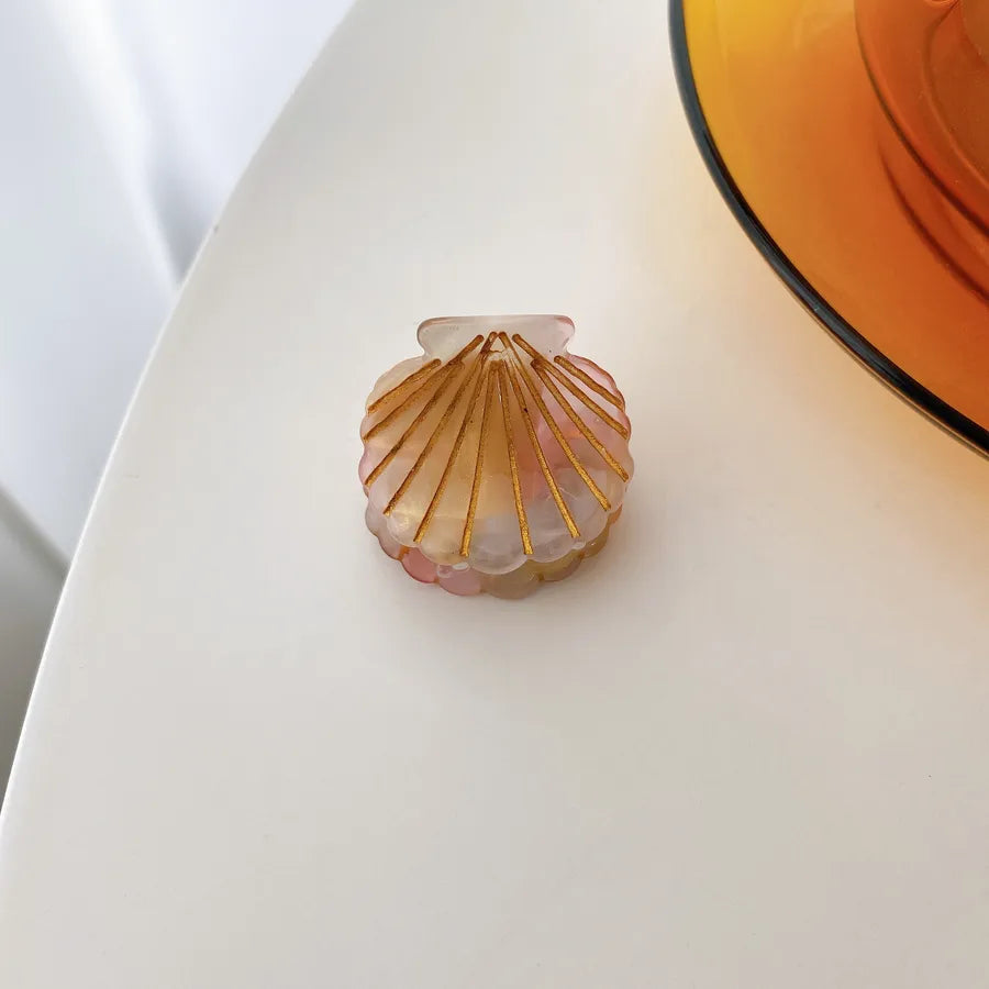 cute shell acetic acid sheets handmade hair claws