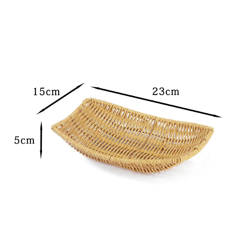 Simple Style Solid Color Storage Basket