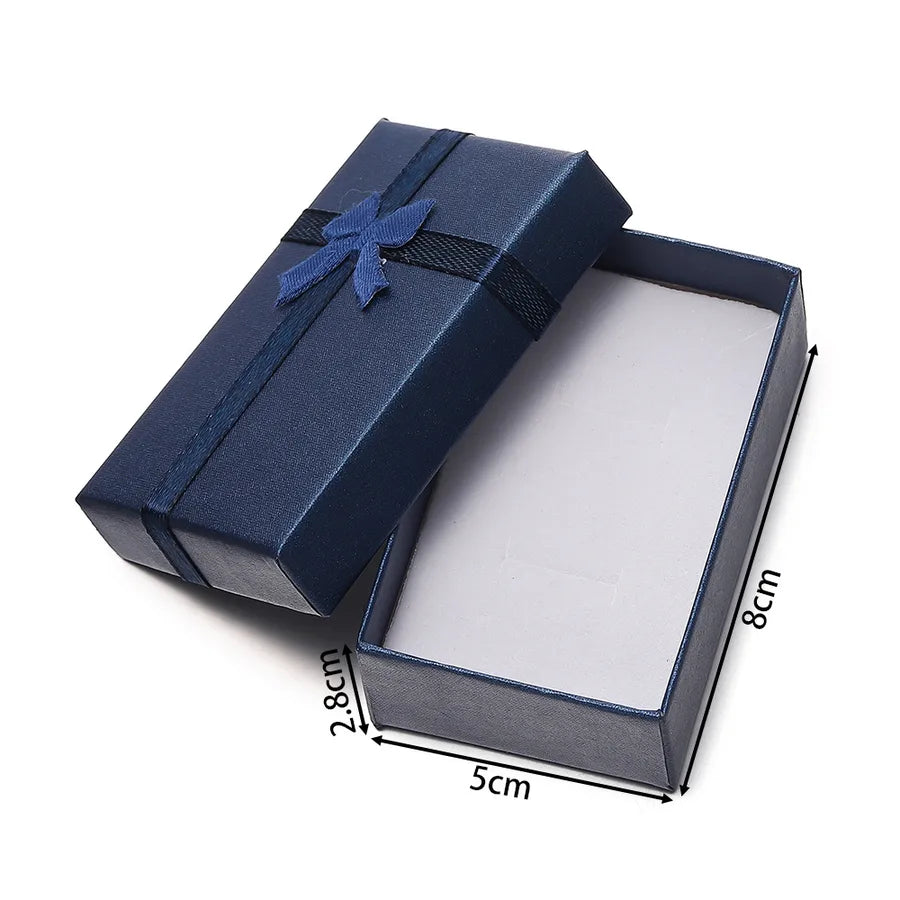 1 Piece Paper Elegant Simple Style Daily Date Bow Knot Jewelry Boxes