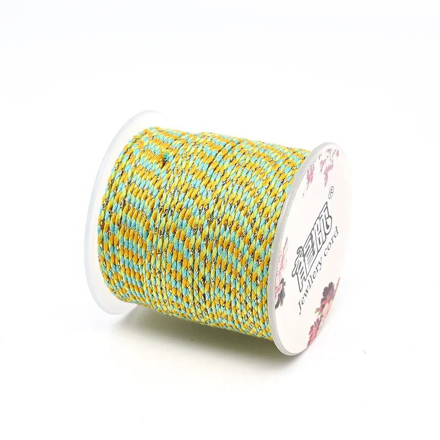 1 Roll/Package Cotton Polyester  Wire Diameter: 2mm Jewelry Accessories