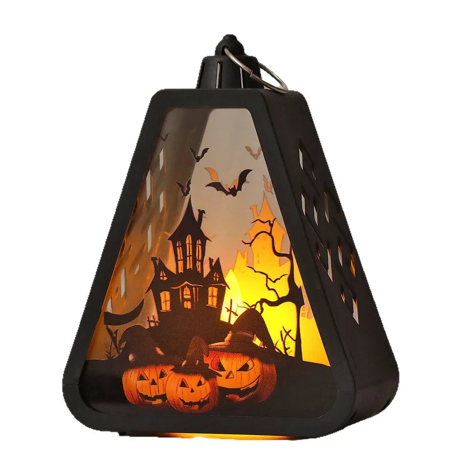 Halloween Decoration Handheld Pumpkin Lantern Hanging Decorations Clothing Layout Props  Luxury Style