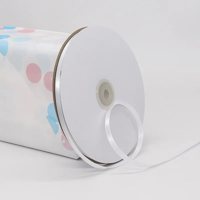 Classic Style Solid Color Polyester Wedding Birthday Party Supplies Gift Wrapping Supplies 1 Roll