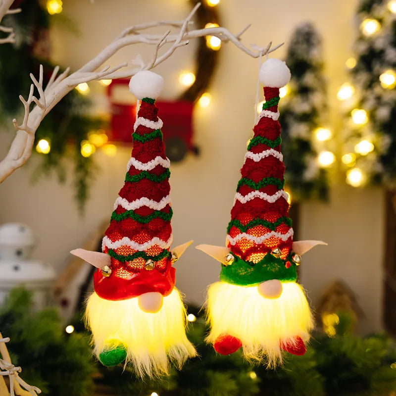 Christmas Cartoon Style Cute Christmas Hat Polyester Indoor Party Festival Hanging Ornaments