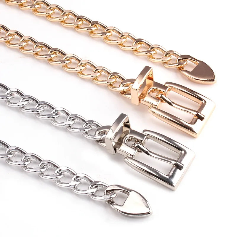 wind waist chain fashion personality chain   chain belt tide metal ladies belt manufacturers wholesale