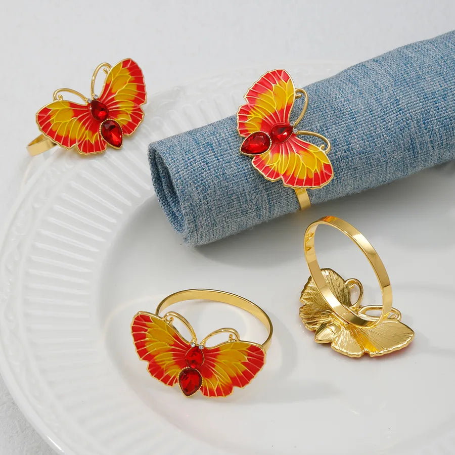 Insect Dragonfly Butterfly Zinc alloy 1 Piece