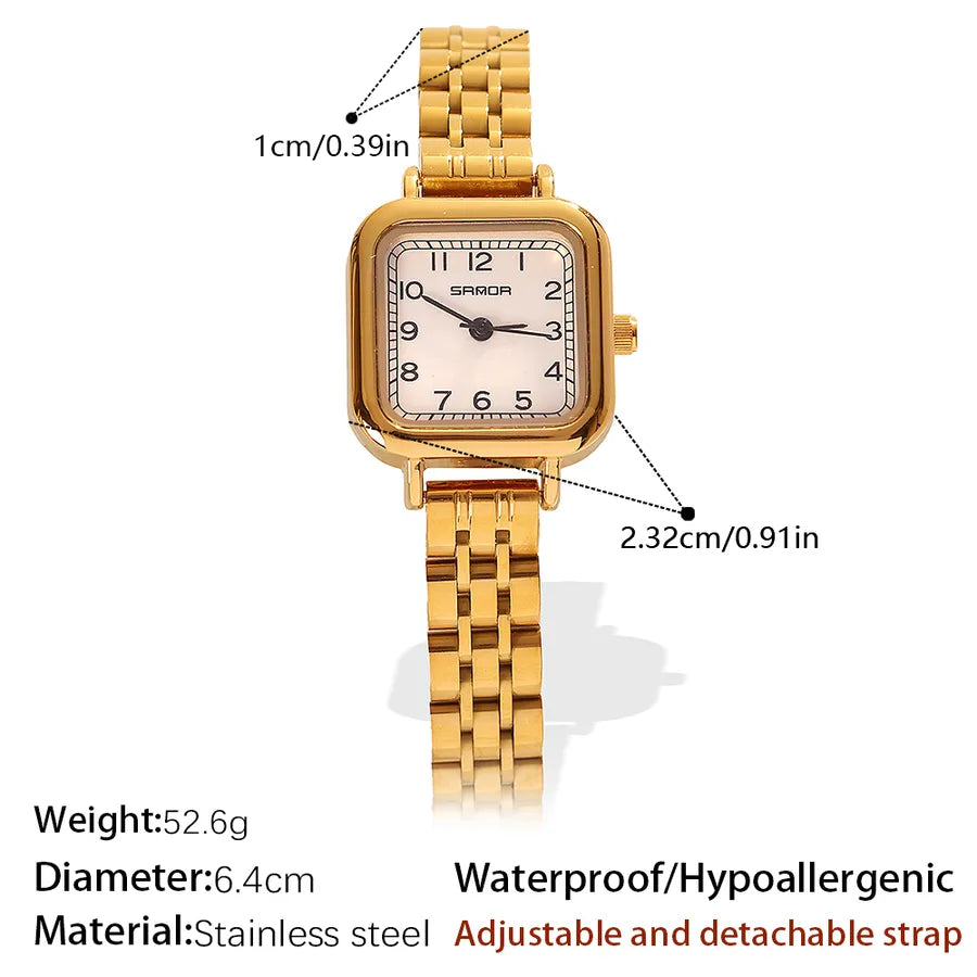Elegant Vintage Style Simple Style Round Electronic Watch Women's Watches