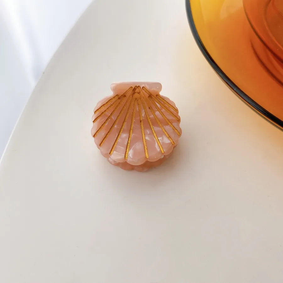 cute shell acetic acid sheets handmade hair claws