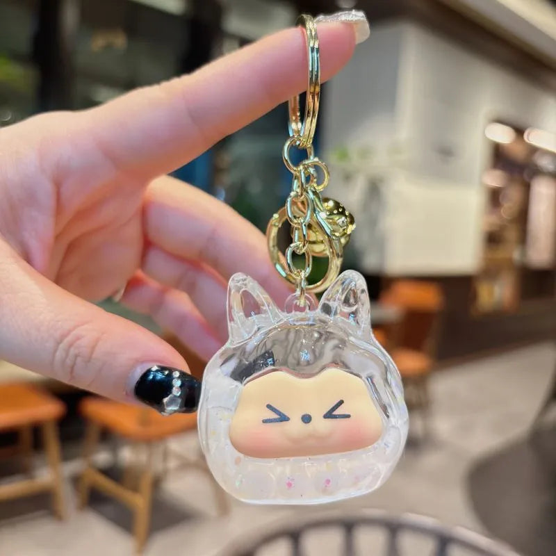 1 Piece Cute Cartoon Character Acrylic Unisex Bag Pendant Keychain