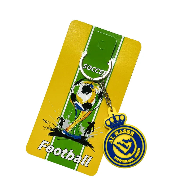 Simple Style Animal Letter Number PVC Football World Cup Keychain