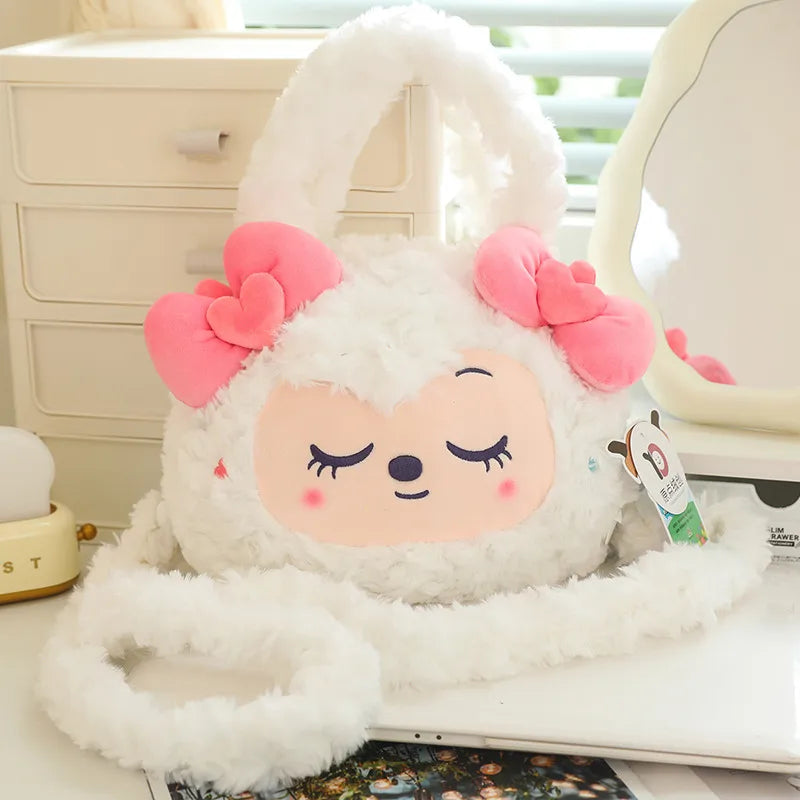 Genuine Pleasant Goat plush toy beautiful sheep doll lazy sheep pillow gift leg clip doll children's toy