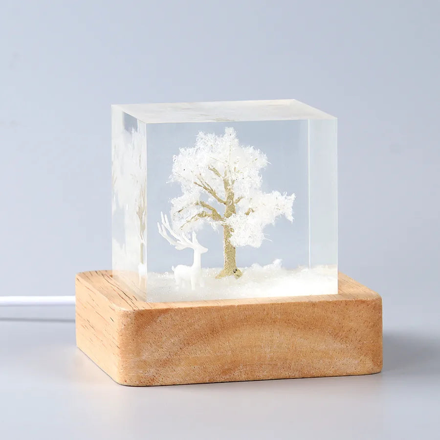 Simple Style Tree Synthetic Resin Ornaments Artificial Decorations