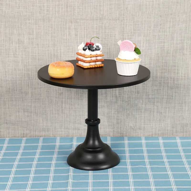 Nordic Style Solid Color Iron Daily Party Cake stand