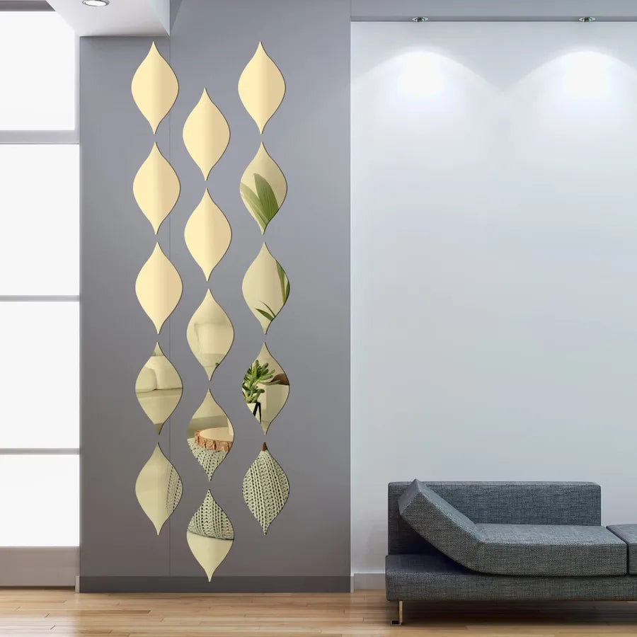 High-definition non-broken acrylic mirror wall-mounted self-adhesive soft mirror punch-free decorative mirror household bathroom cosmetic mirror