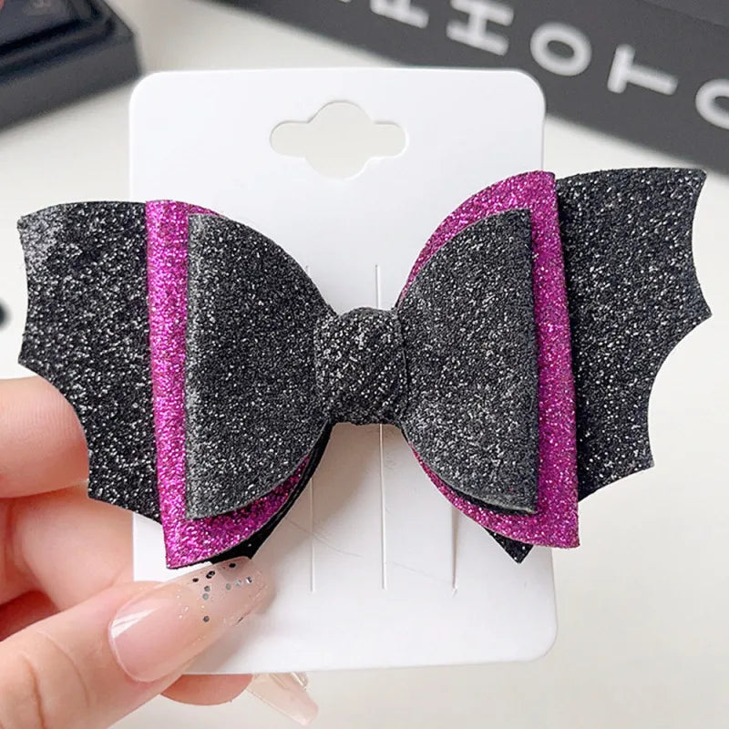 Halloween Hair Accessories Skull Clip Masquerade Duckbill Clip Devil Pumpkin Holiday Headwear Wholesale