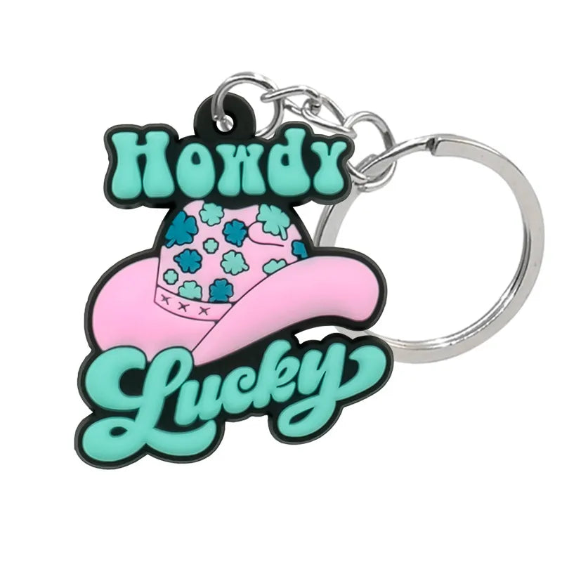 1 Piece Cartoon Style Cute Letter Heart Shape Boots PVC Alloy Women's Bag Pendant Keychain
