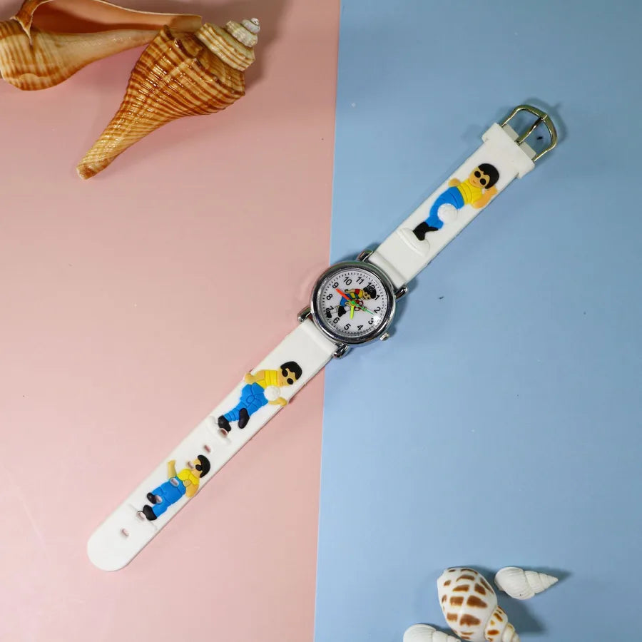 Manufacturers supply new creative children's watches kindergarten Primary School students cartoon clap watch cartoon table