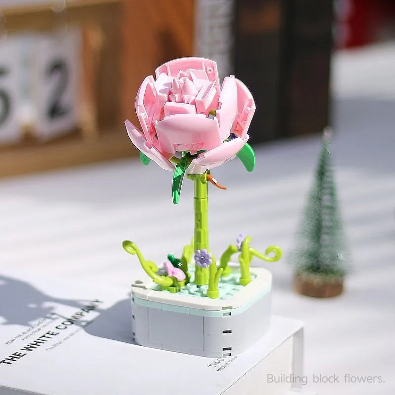 Kids(7-16Years) Children Unisex Flower ABS Building Toys Learning & Education Toys