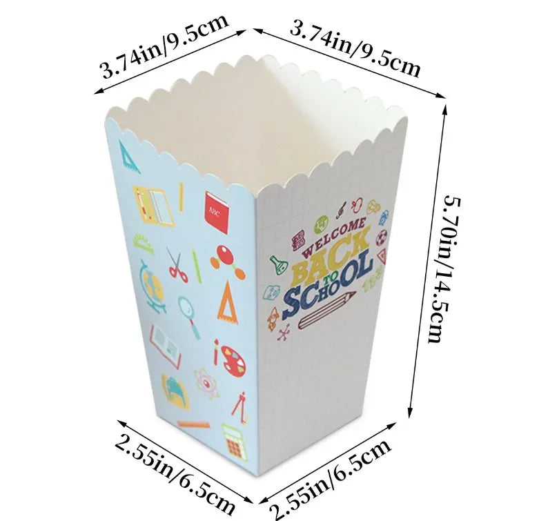 Back To School Cartoon Style Cartoon Letter Fruit Home Daily Party Gift Wrapping Supplies Cake Decorating Supplies