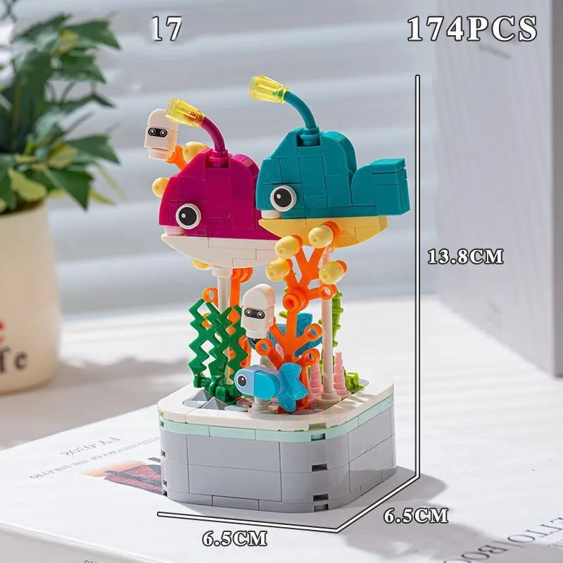 Kids(7-16Years) Children Unisex Animal ABS Building Toys Learning & Education Toys