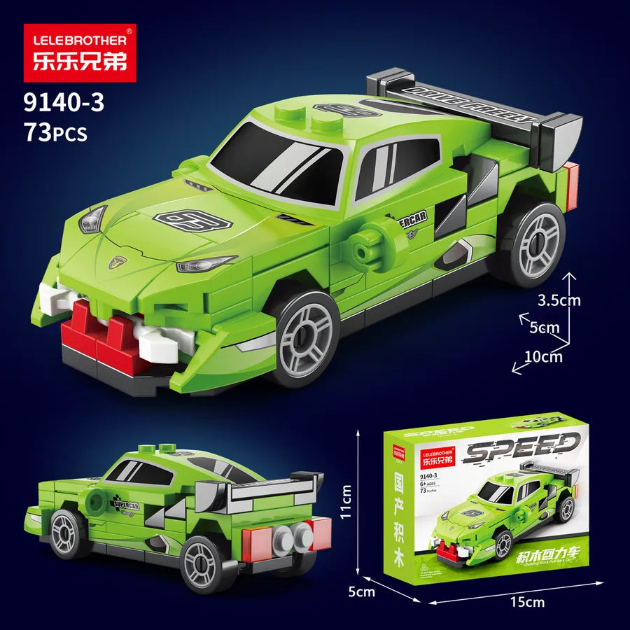 Kids(7-16Years) Car Plastic Building Toys