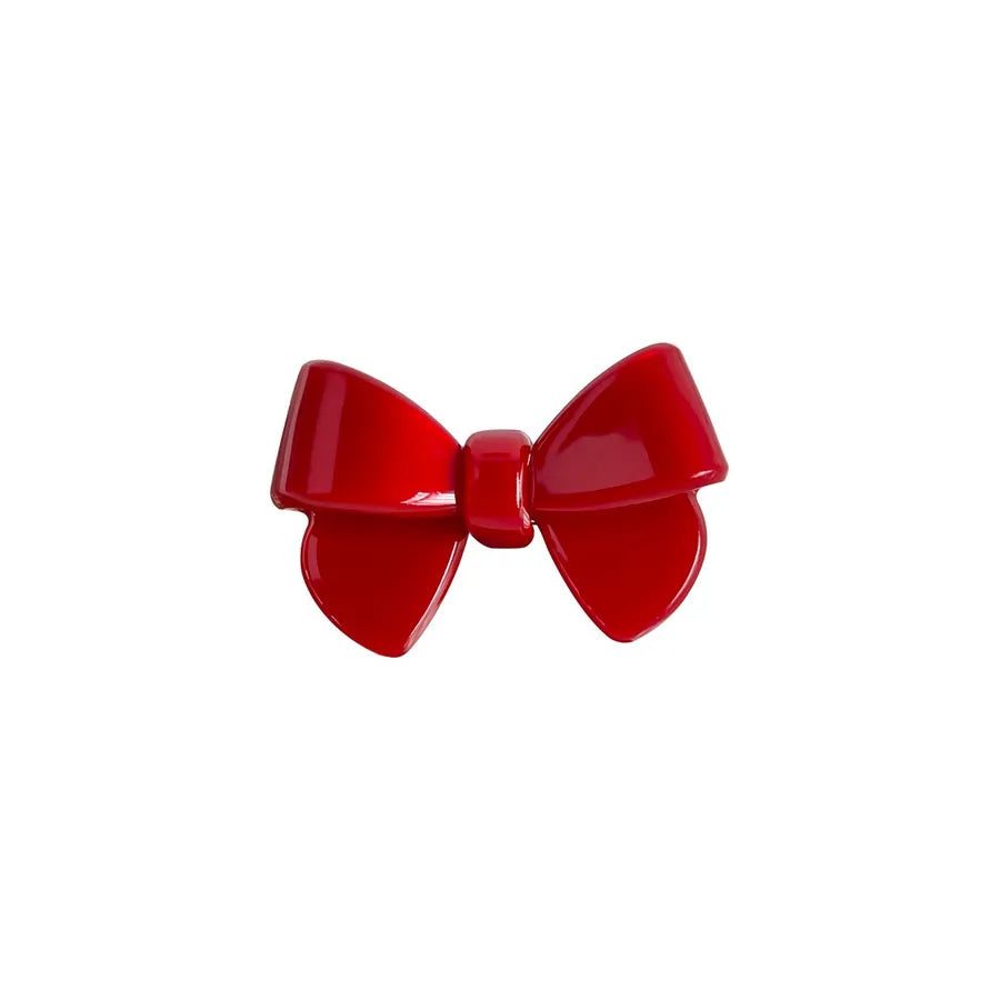 Elegant Acetate Butterfly Knot Hair Clip Stylish Duckbill Clip Small Size Cute Hair Accessories For Women Versatile Hair Decorations
