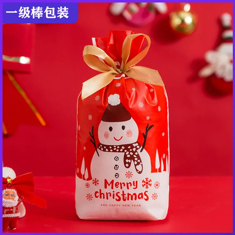 Drawstring Corset Christmas New Year Gift Drawstring Bag Candy Baking Bag Cute Gift Packaging Corset Pocket 50