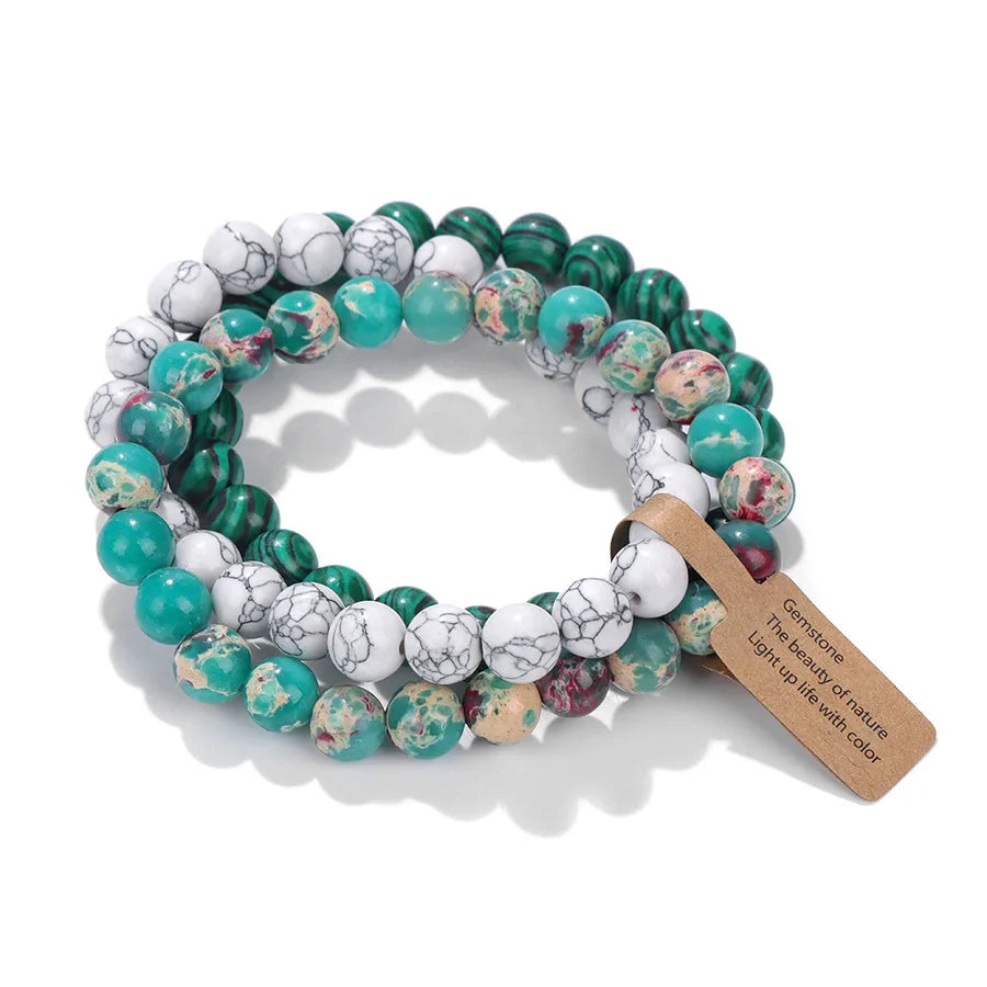 Simple Style Fruit natural stone Crystal Bracelets In Bulk