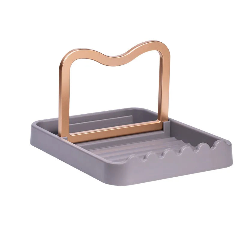 Multifunctional Pot Lid Rack Organizer Kitchen Storage Cleaning Tool Pan Cover Holder Pot Lid Holder Kitchen Accessories