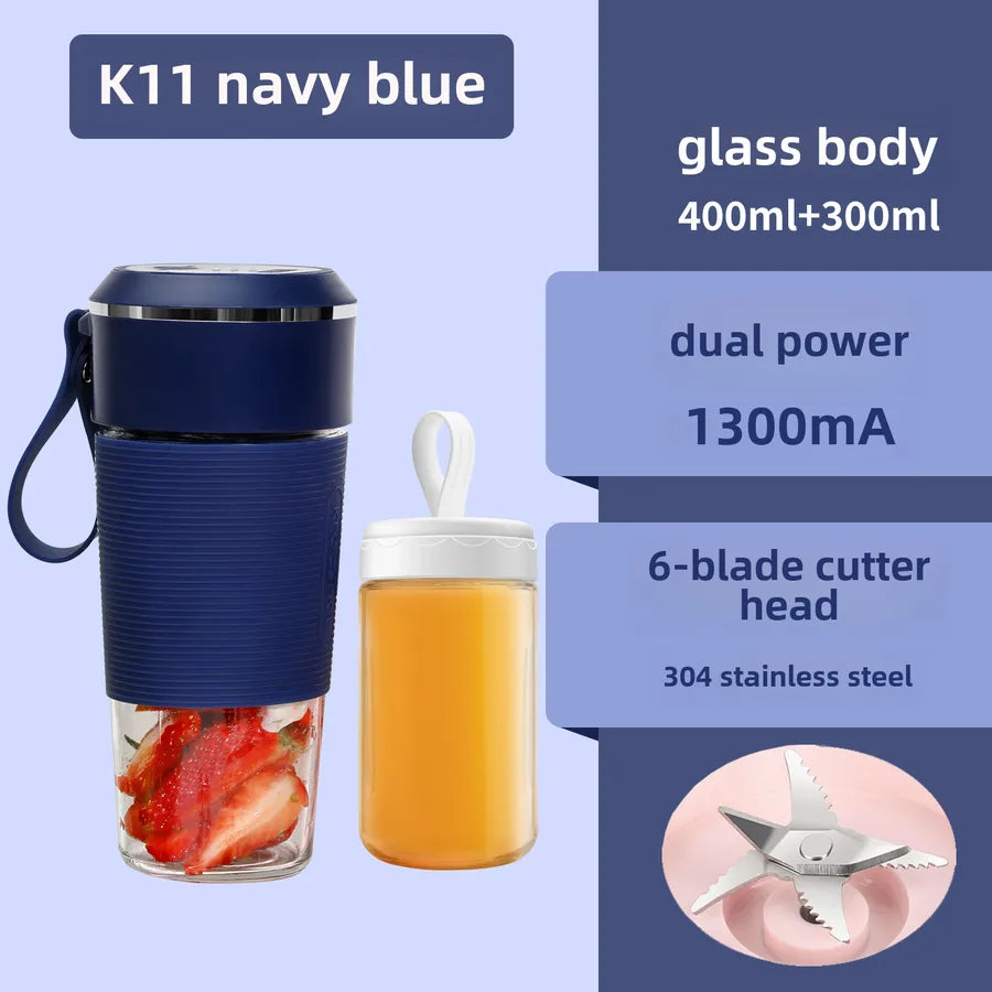new juicer portable rechargeable small gift juice cup student household multifunctional glass