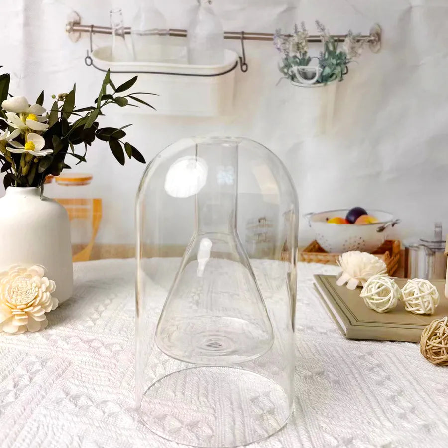 Simple Style Geometric Glass Scented glass bottle Artificial Decorations