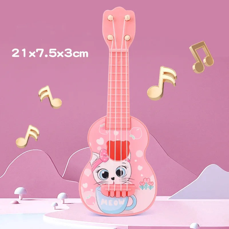 direct simulation ukulele children's simulation guitar can play Enlightenment educational instruments Music Toys