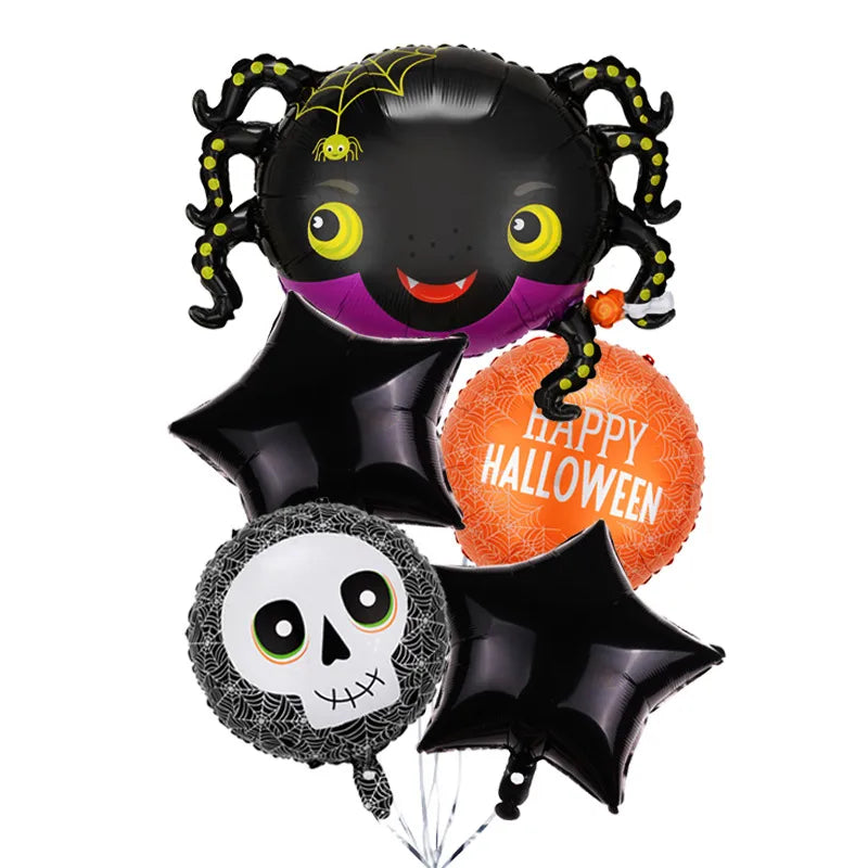 halloween geometric aluminum film party balloon