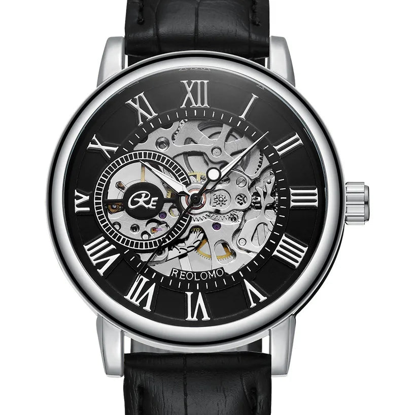 business gear buckle mechanical men's watches