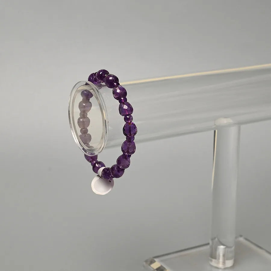 Organic Glass Jewelry Display Stand Bracelet Earring Holder Simple Handmade New Style Jewelry Showcase Holder Rack