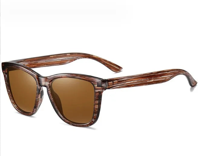simple style flower tac square full frame men's sunglasses